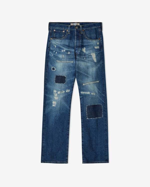 Junya Watanabe Man - Men's Distressed Jeans - (Indigo)