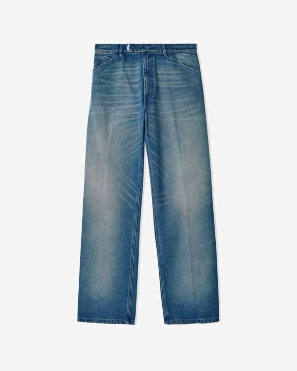 Random Identities - Men's Washed Denim Pants - (Blue)