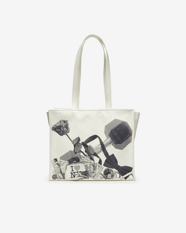 Vaquera - Women's Trompe L'oeil Bag - (White)