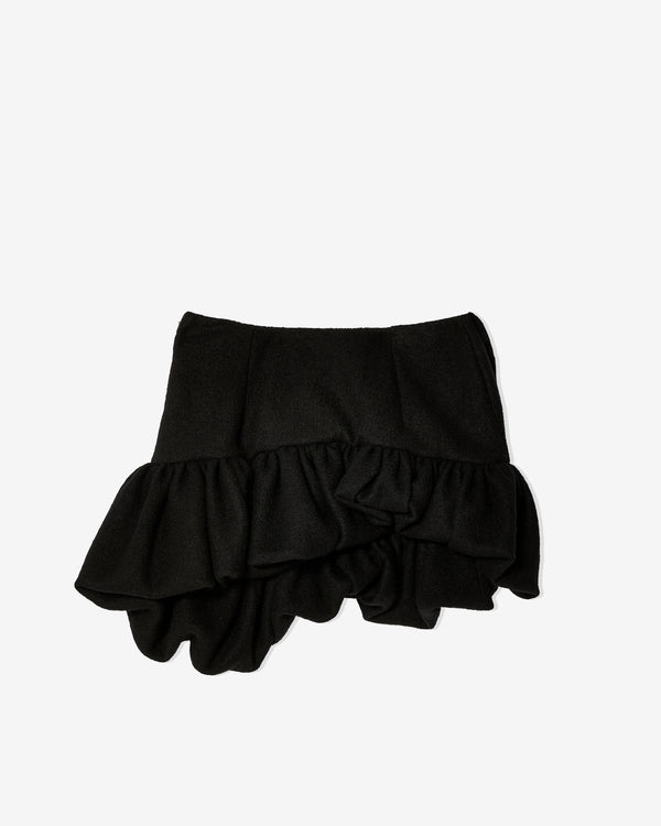 Independantes De Coeur - Women's Lauren Mini Ruffled Skirt - (Black)