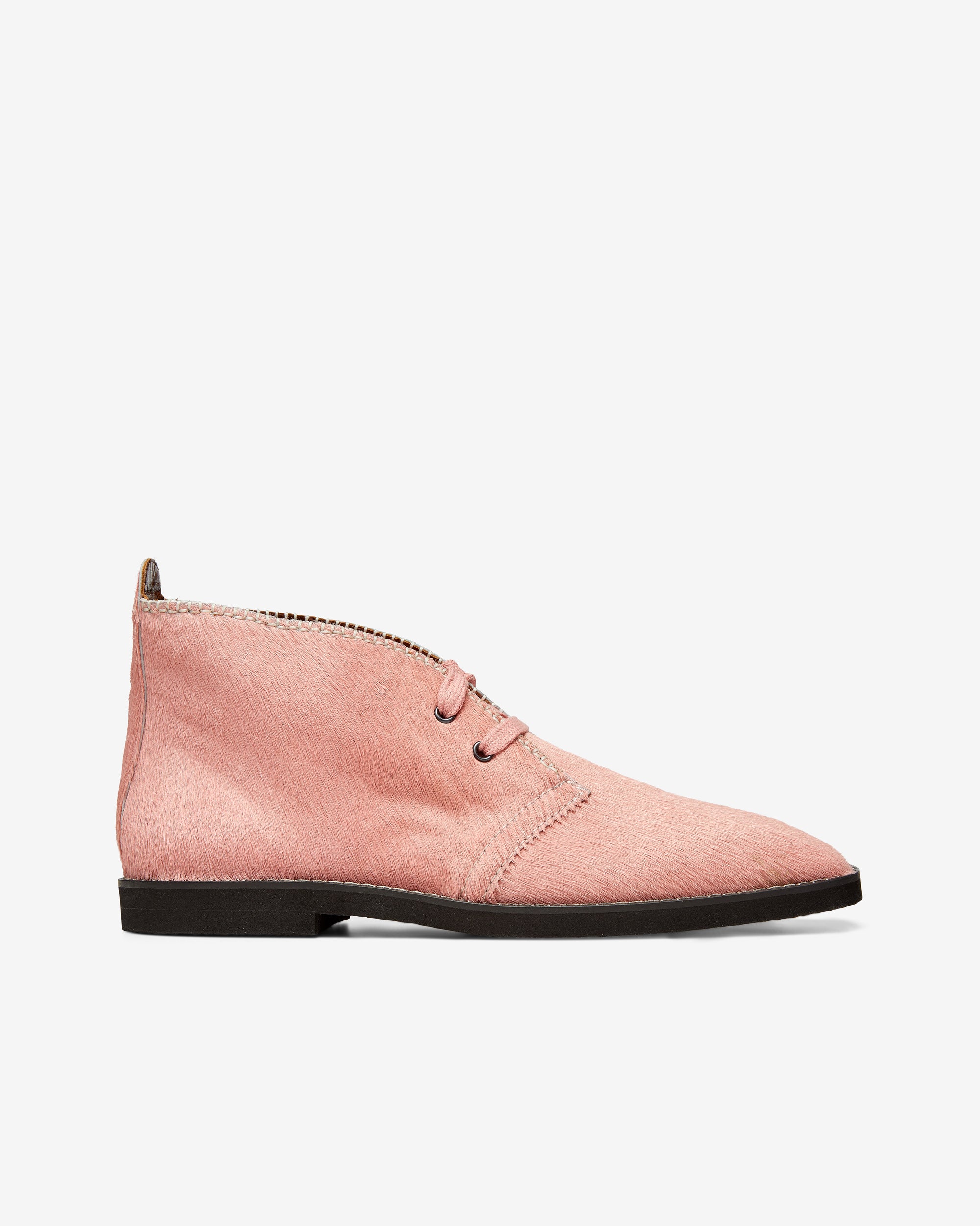 Wales Bonner: Men’s Desert Lace Up Boots (Pink) | DSMNY E-SHOP
