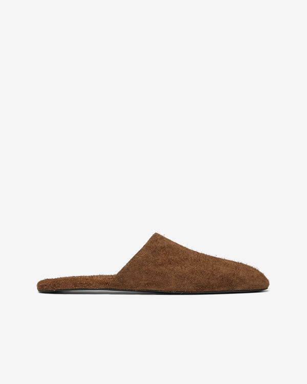 Miu Miu - Women's Suede Slippers - (Sienna)