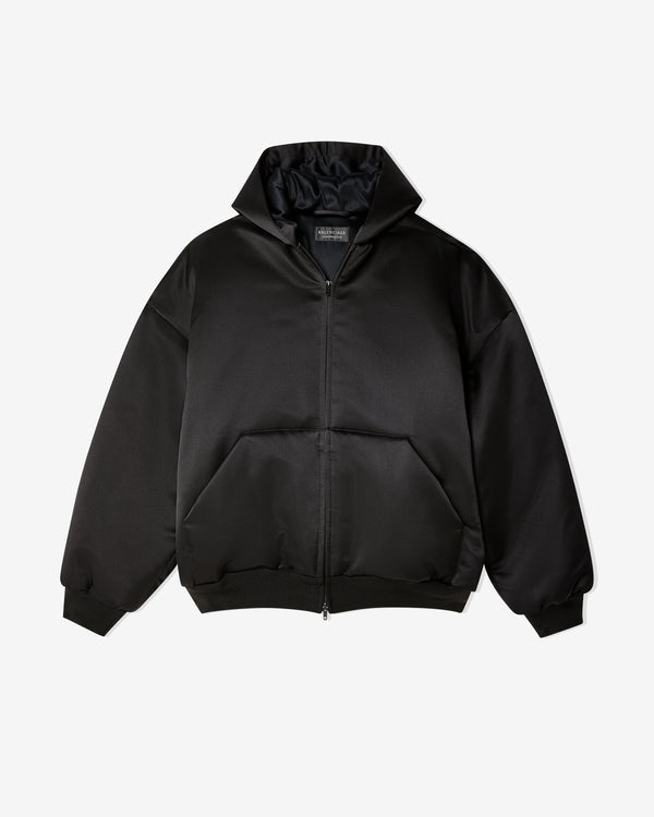 Balenciaga - Women's Padded Zip-Up Hoodie - (Black)