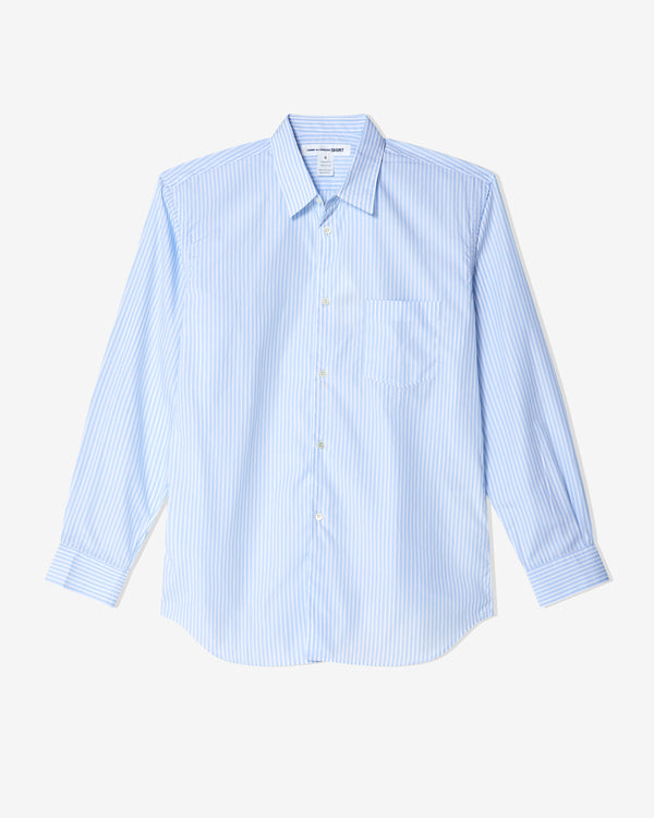 CDG Shirt Forever - Classic Fit Stripe Shirt - (Stripe 125)