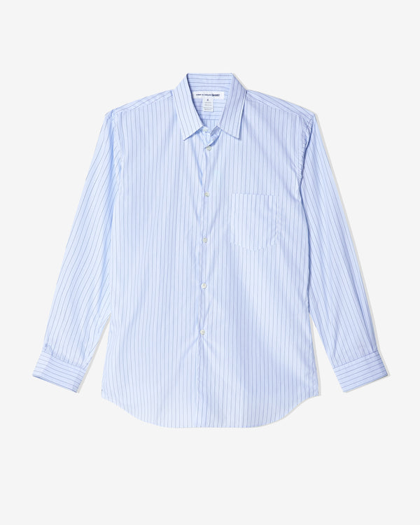 CDG Shirt Forever - Classic Fit Stripe Shirt - (Stripe 127)