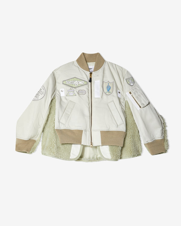 Sacai - Sacai x Spiewak Women's Multi Patch Blouson - (Light Gray)