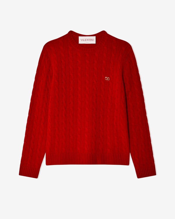 Valentino - Men's VLogo Signature Sweater - (Red)