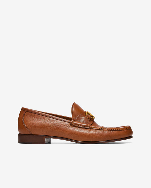 Valentino - Men's V-Logo Signature Buffalo Loafer - (Tobacco)