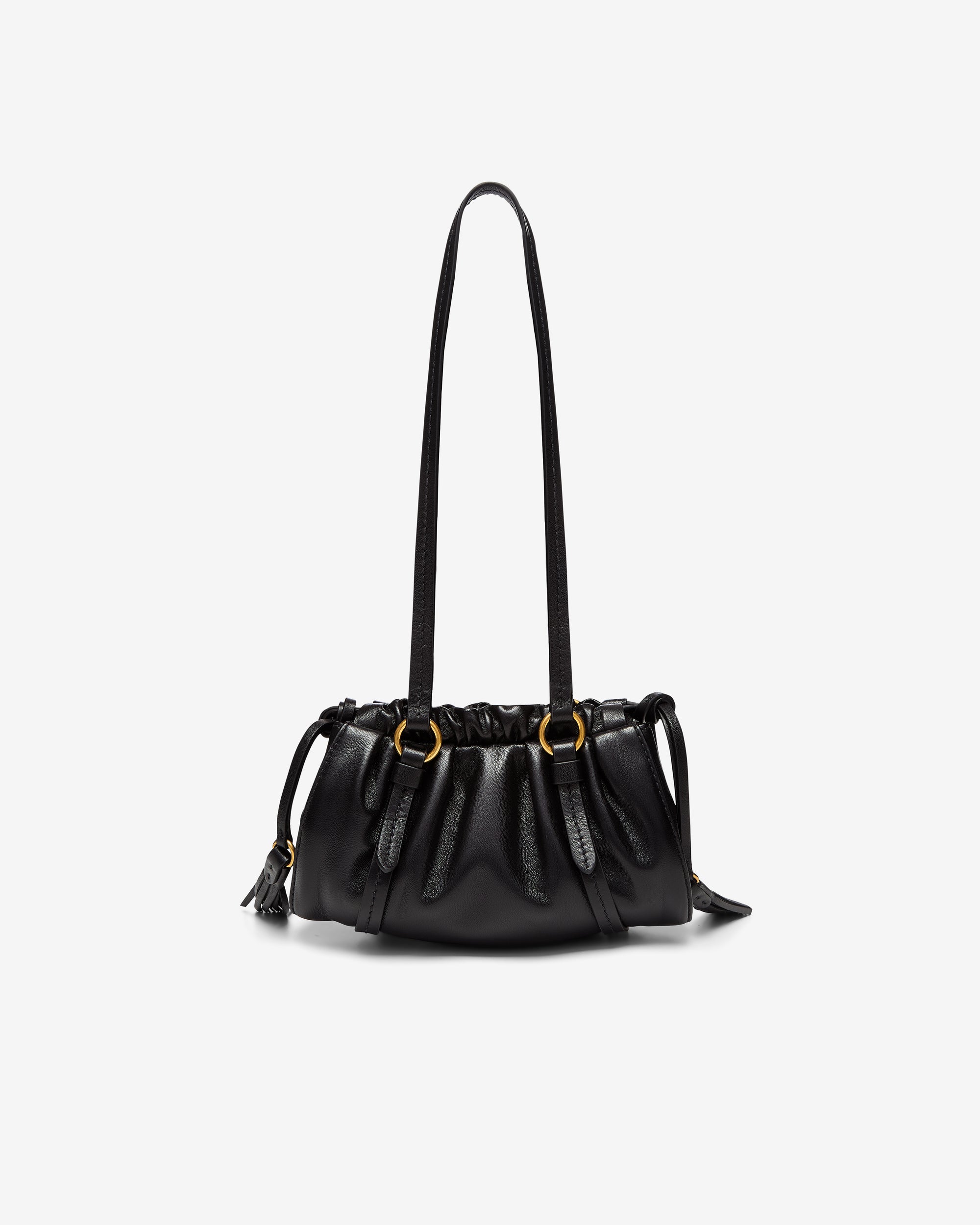 Miu Miu: Women's Joie Nappa Leather Mini Bag (Black) DSMNY E-SHOP