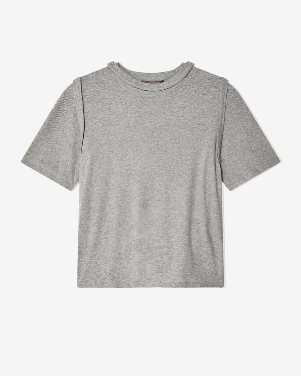 Eckhaus Latta - Women's Flip Tee - (Cement)