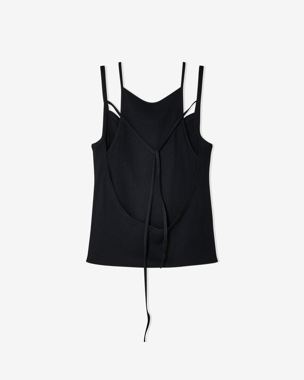 Eckhaus Latta - Women's Flip Tank - (Asphalt)