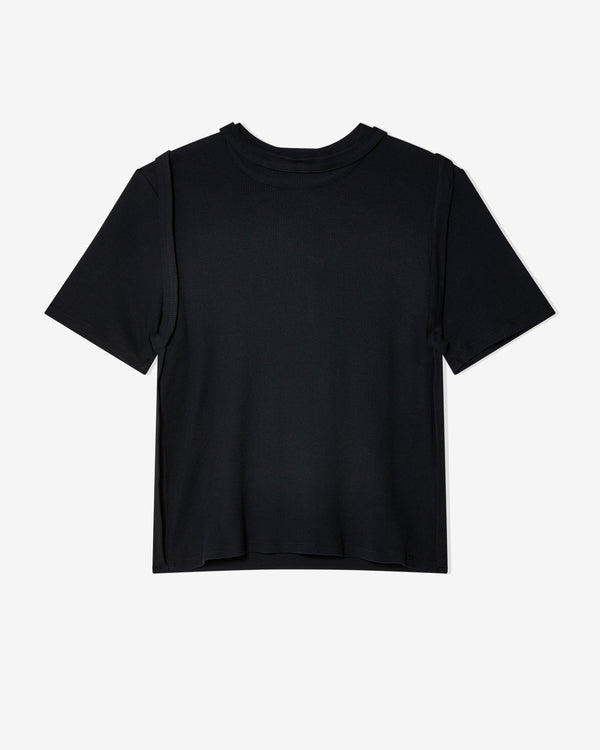 Eckhaus Latta - Men's Flip Tee - (Asphalt)