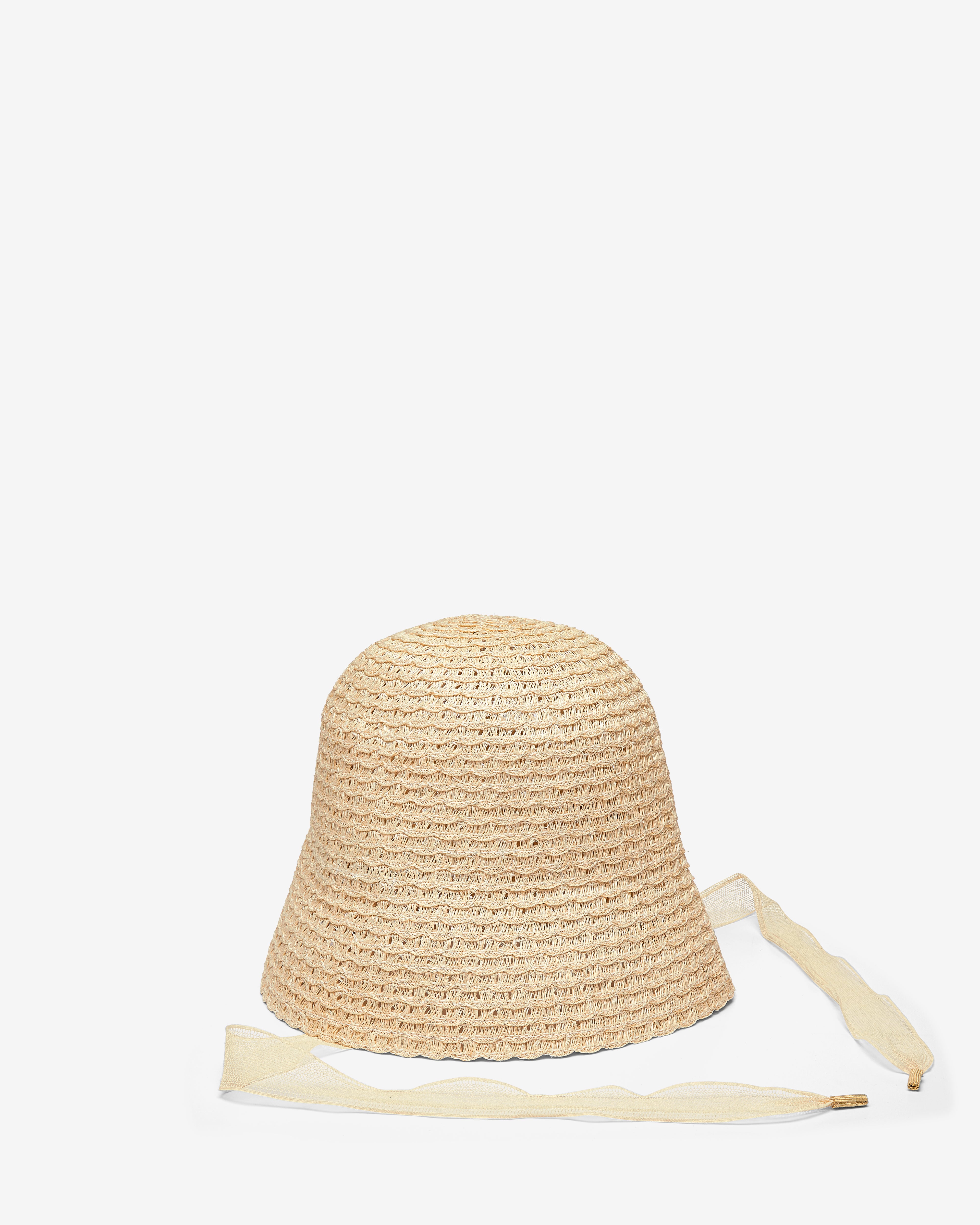mature ha.ハット あご紐付き Mature Ha: Women's Abaca Braid Bel Hat (Natural) | DSMNY E-SHOP