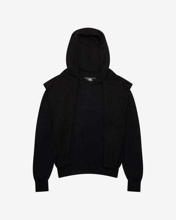 Hodakova - Women's Double Sleeve Sweater - (Black)