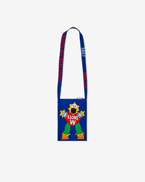 Walter Van Beirendonck - Men's I Love W Bag - (Blue)