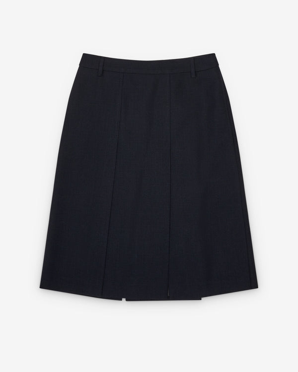 Prada - Women's Pleated Skirt - (Navy)