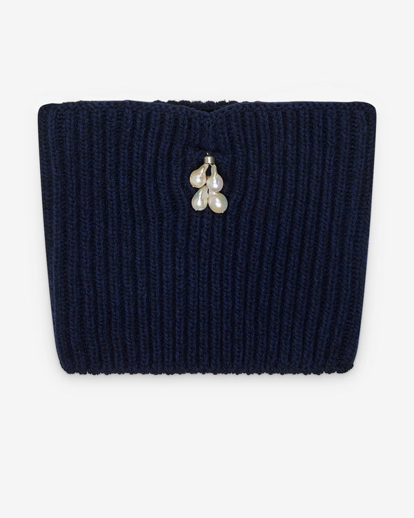 Prada - Women's Strapless Top - (Navy)