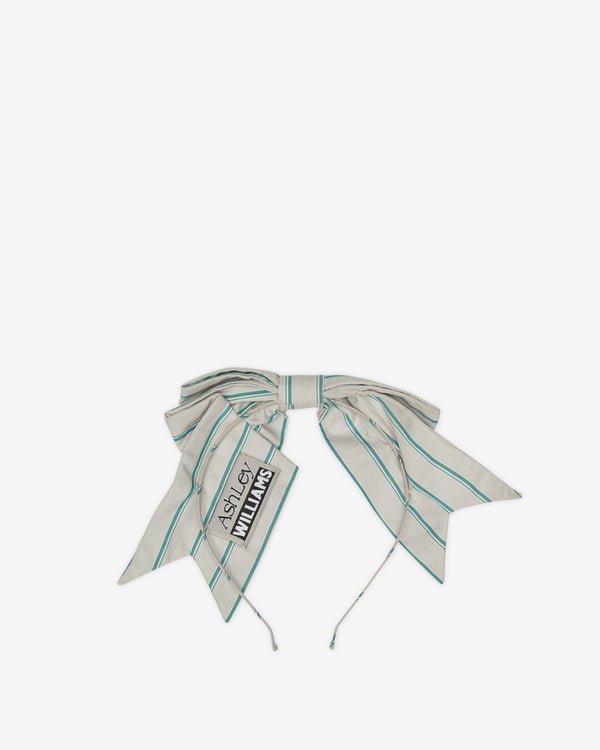Ashley Williams - Women's Bow Hair Band - (Stripe)