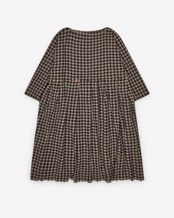 Daniela Gregis - Women's Gingham Dress - (Brown)