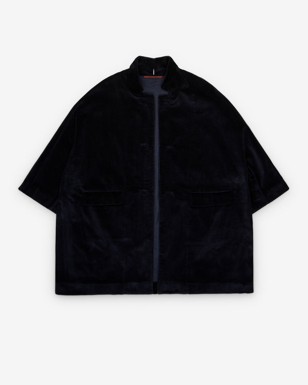 Daniela Gregis - Women’s Raglan Sleeve Coat - (Navy)