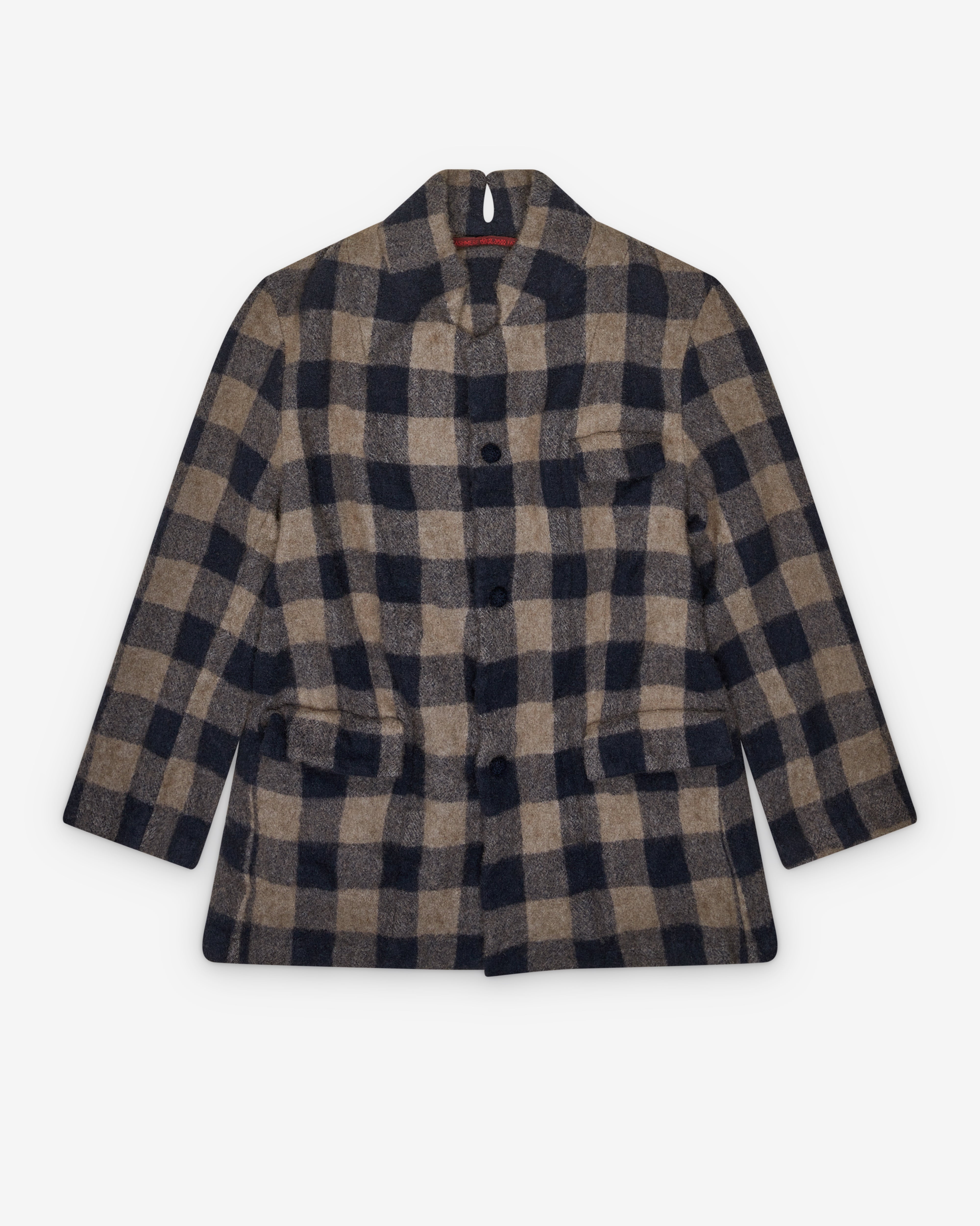 daniela gregis チェックリネンジャケット daniela gregis チェックリネンジャケット daniela gregis チェック