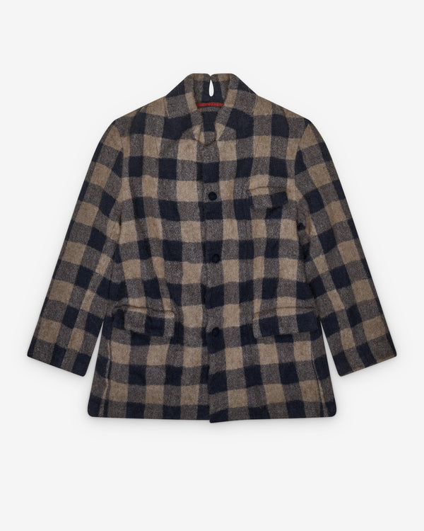 Daniela Gregis - Women’s Cashmere Stand Collar Jacket - (Brown)