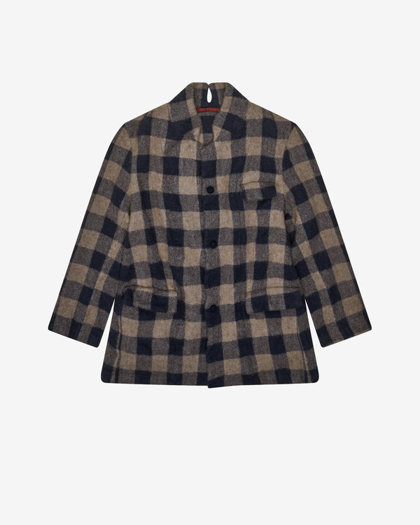 Daniela Gregis - Women’s Cashmere Stand Collar Jacket - (Brown)