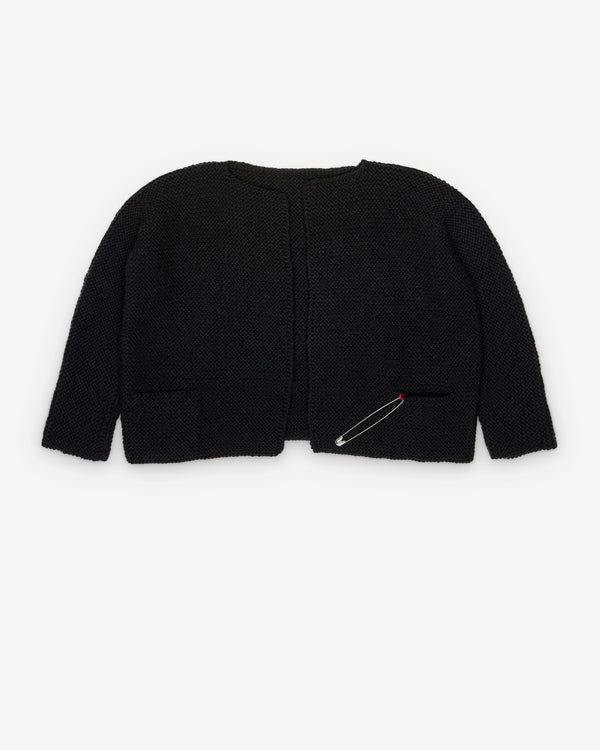 Daniela Gregis - Women’s Hand-Knitted Jacket - (Black)