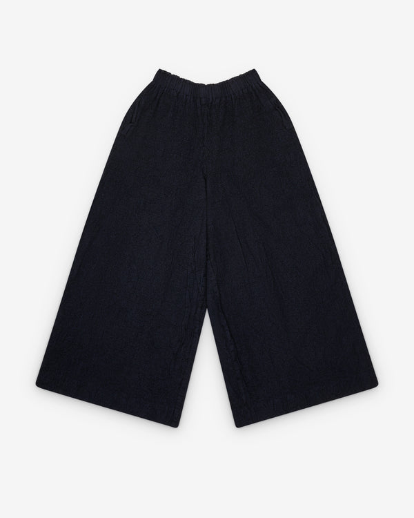 Daniela Gregis - Women’s Wide Leg Trousers - (Black)