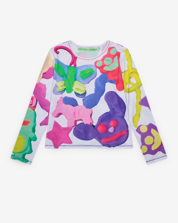 Chopova Lowena - Women's Putty Pals Fitted Jersey Top - (Multi)