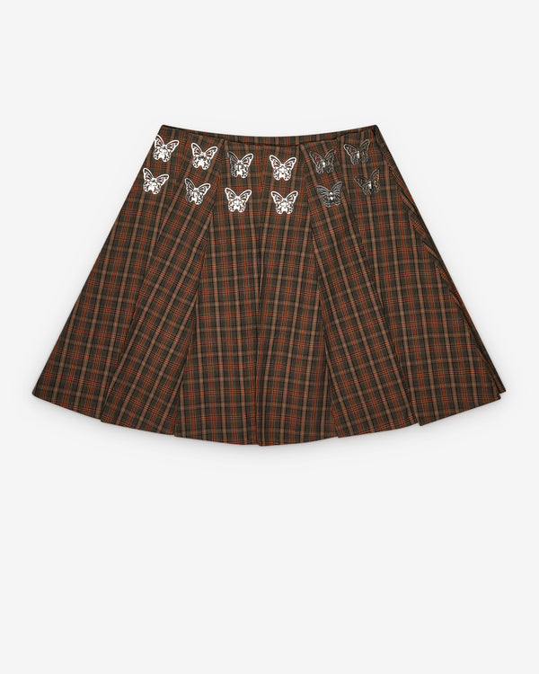 Chopova Lowena - Women's Ladyheath Skirt - (Brown/Orange)