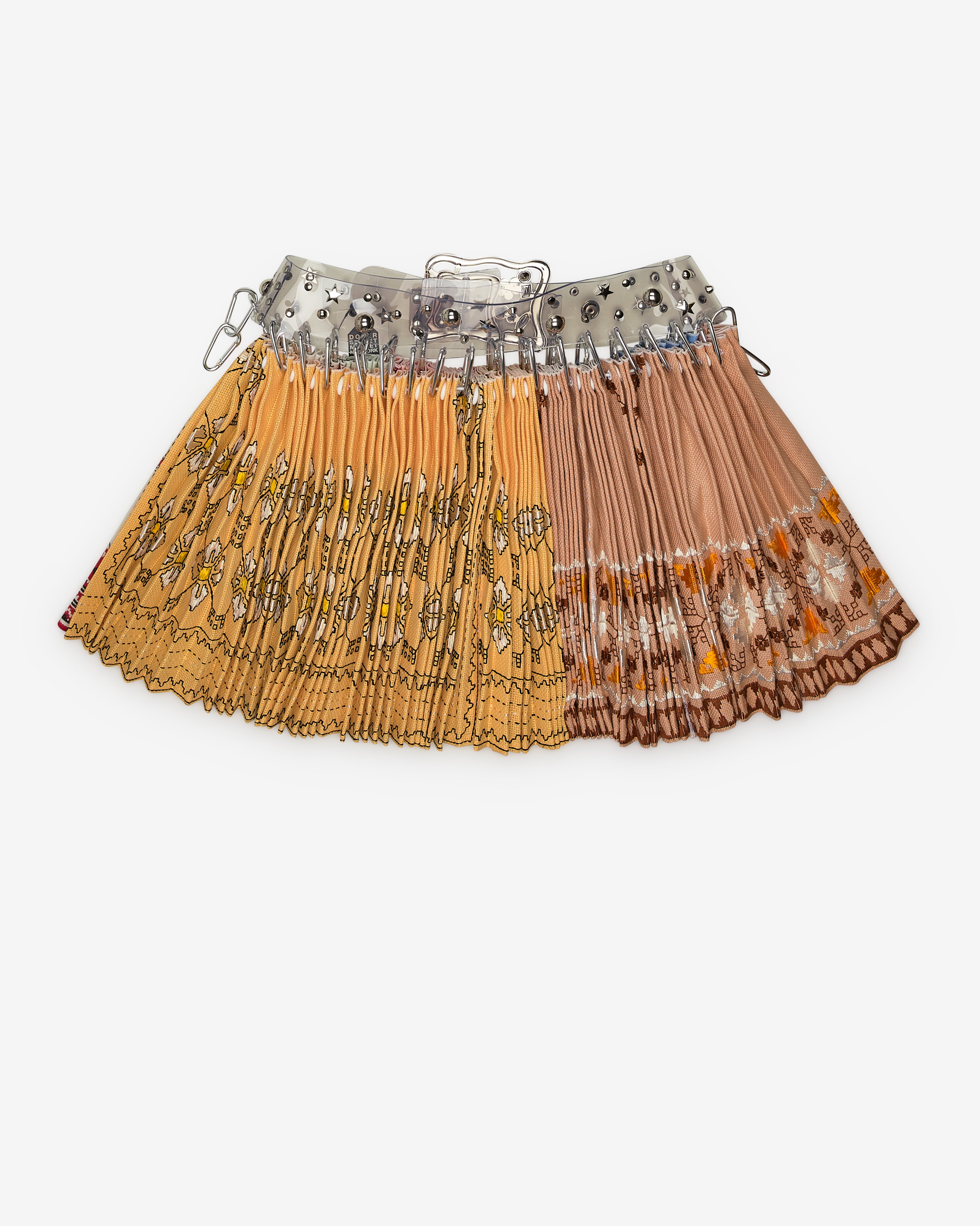 Chopova Lowena: Women's Kare Mini Carabiner Skirt (Multi) | DSMNY