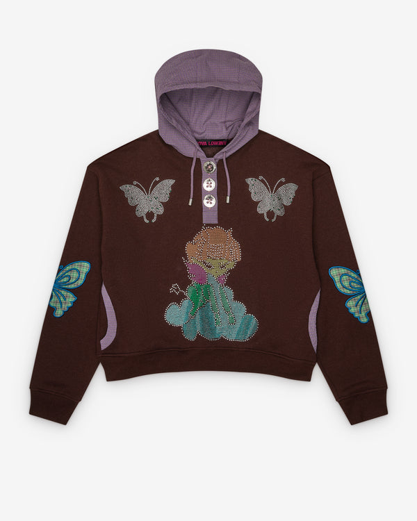 Chopova Lowena - Women's Quimby Hoodie - (Brown/Multi)