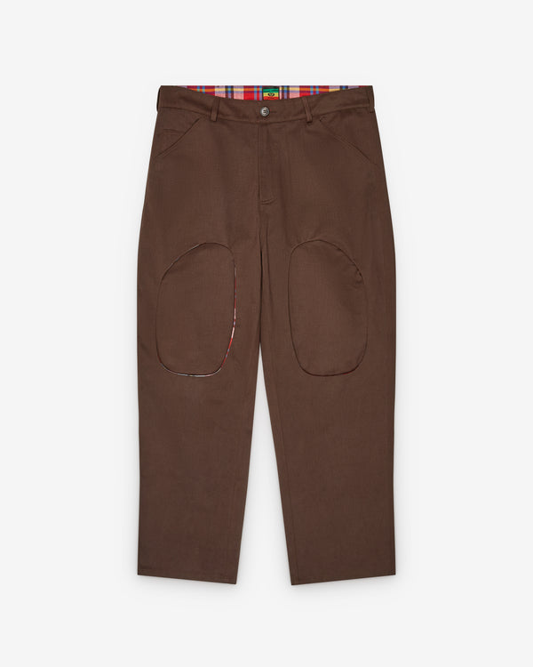 Jah Jah - Men's Double Knee Work Pant - (Brown)