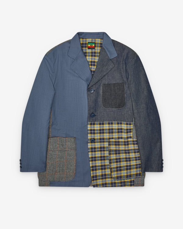 Jah Jah - Men's Patch Jacket - (Blue)