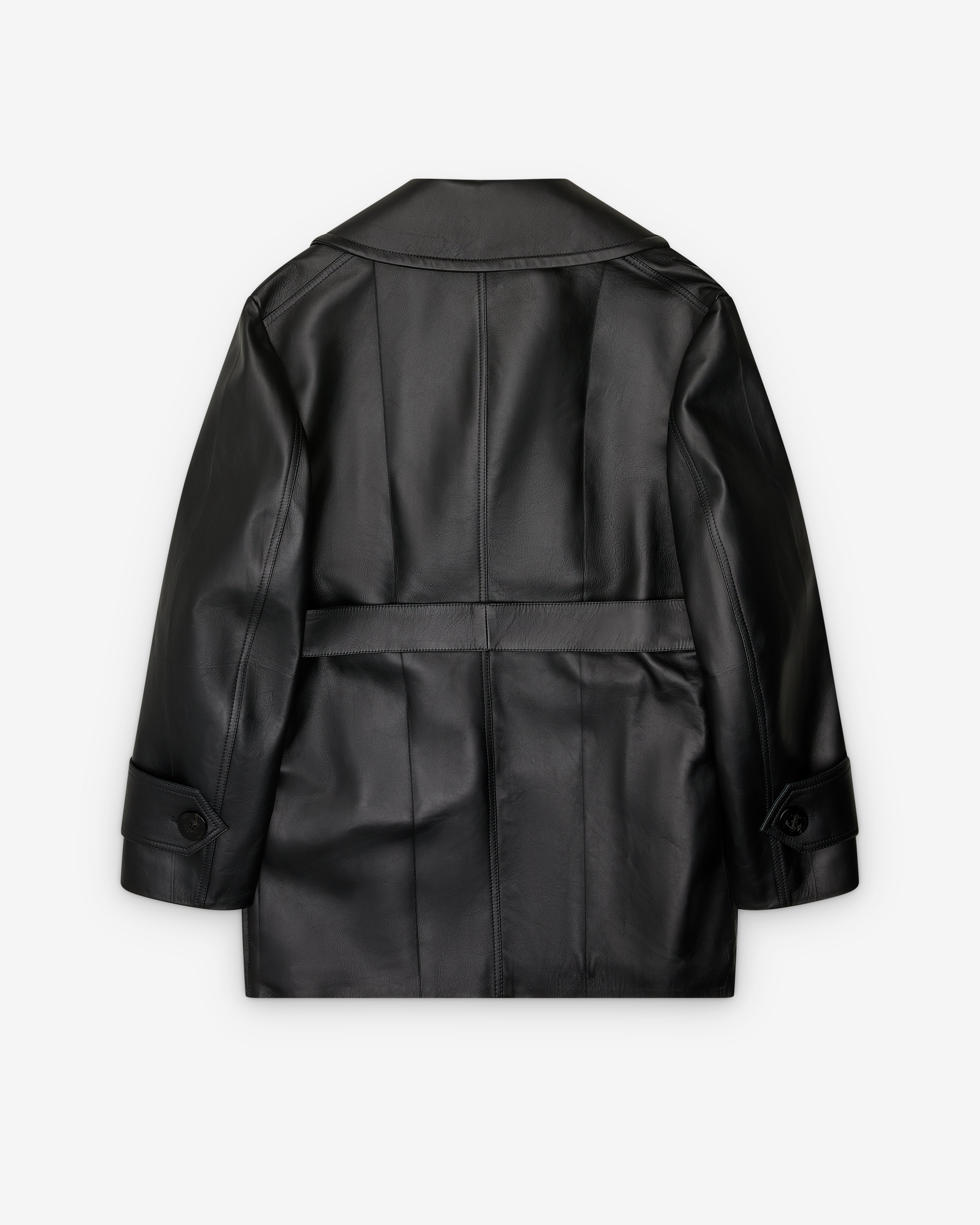 ジャケット・アウター BACK ORIGAMI CT Setchu: Men's Origami Peacoat (Black) | DSMNY E-SHOP