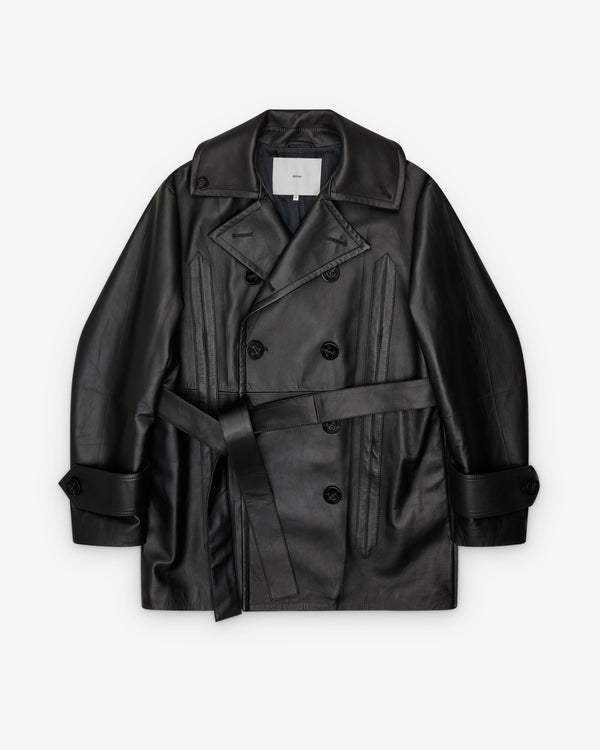 Setchu - Men's Origami Peacoat - (Black)