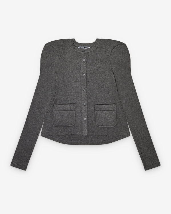 Melitta Baumeister - Women's Foamy Shoulder Cardigan - (Melange)