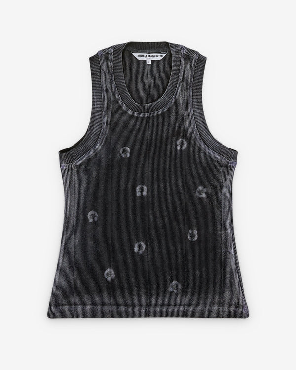 Melitta Baumeister - Women's Pierced Print Tank - (Black)