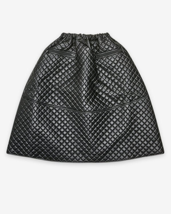 Melitta Baumeister - Women's Quilted A-Line Skirt - (Black)