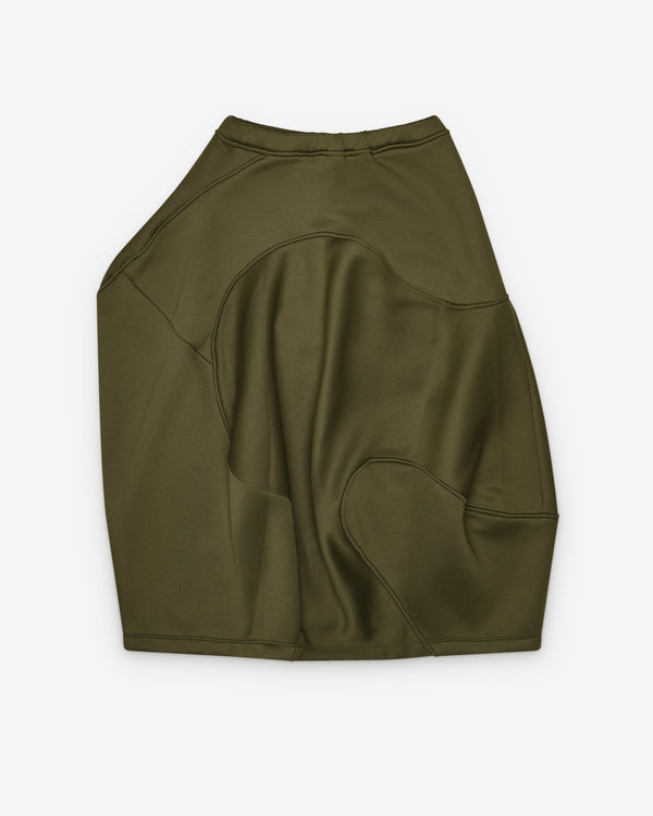 Melitta Baumeister - Women's Wavy Seam Skirt - (Moss)