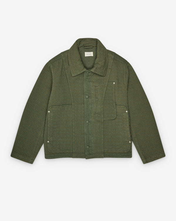 Craig Green - Men's Circle Quilt Jacket - (Olive)