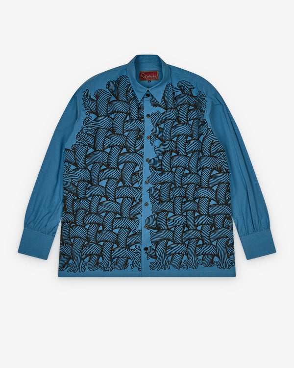 Christopher Nemeth - Men's Shirt 893 - (Dusty Blue)