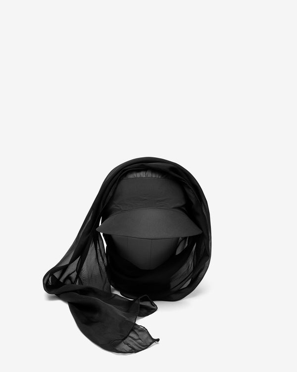 Women's History Museum - Women's Ponytail Wrap Cap - (Black)