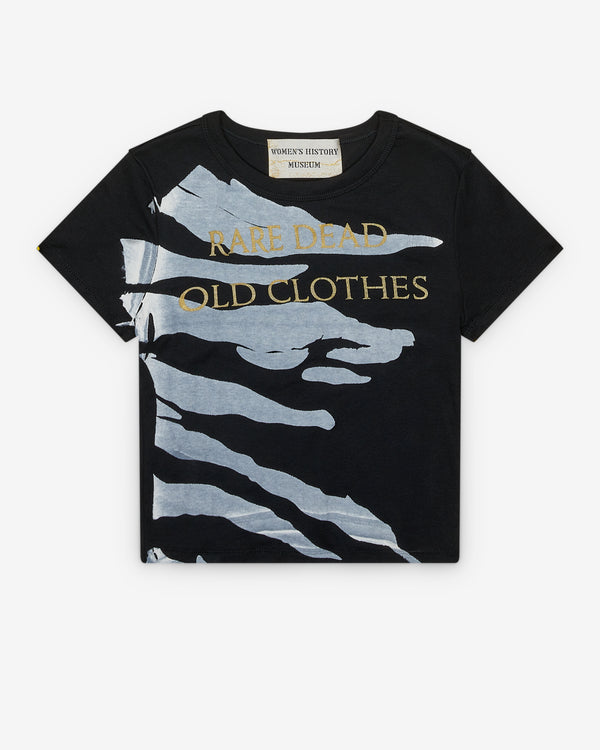 Women's History Museum - Women's Rare Dead Old Clothes T-Shirt - (Black)