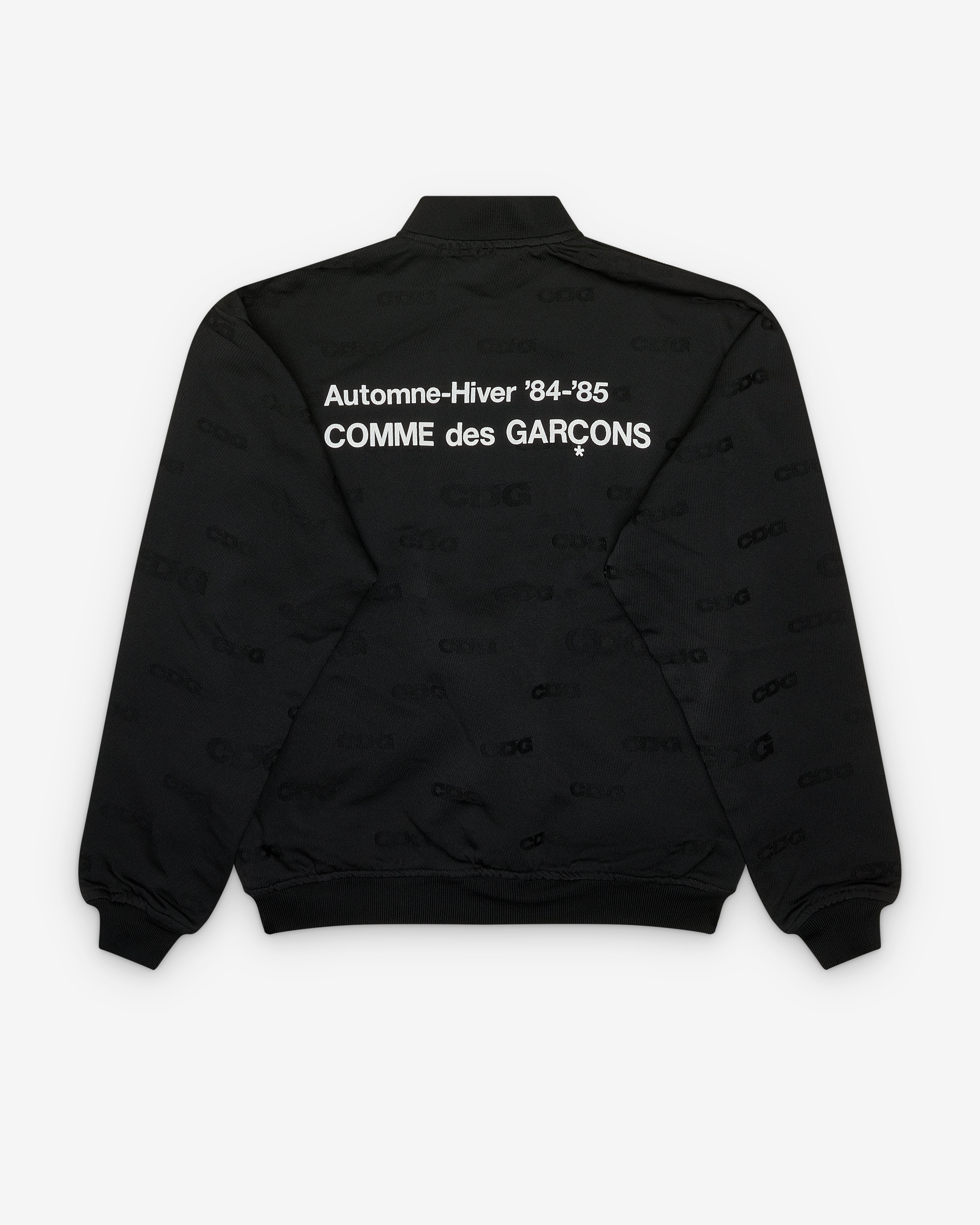 CDG: 84-85 Staff Bomber Jacket (Black) | DSMNY E-SHOP