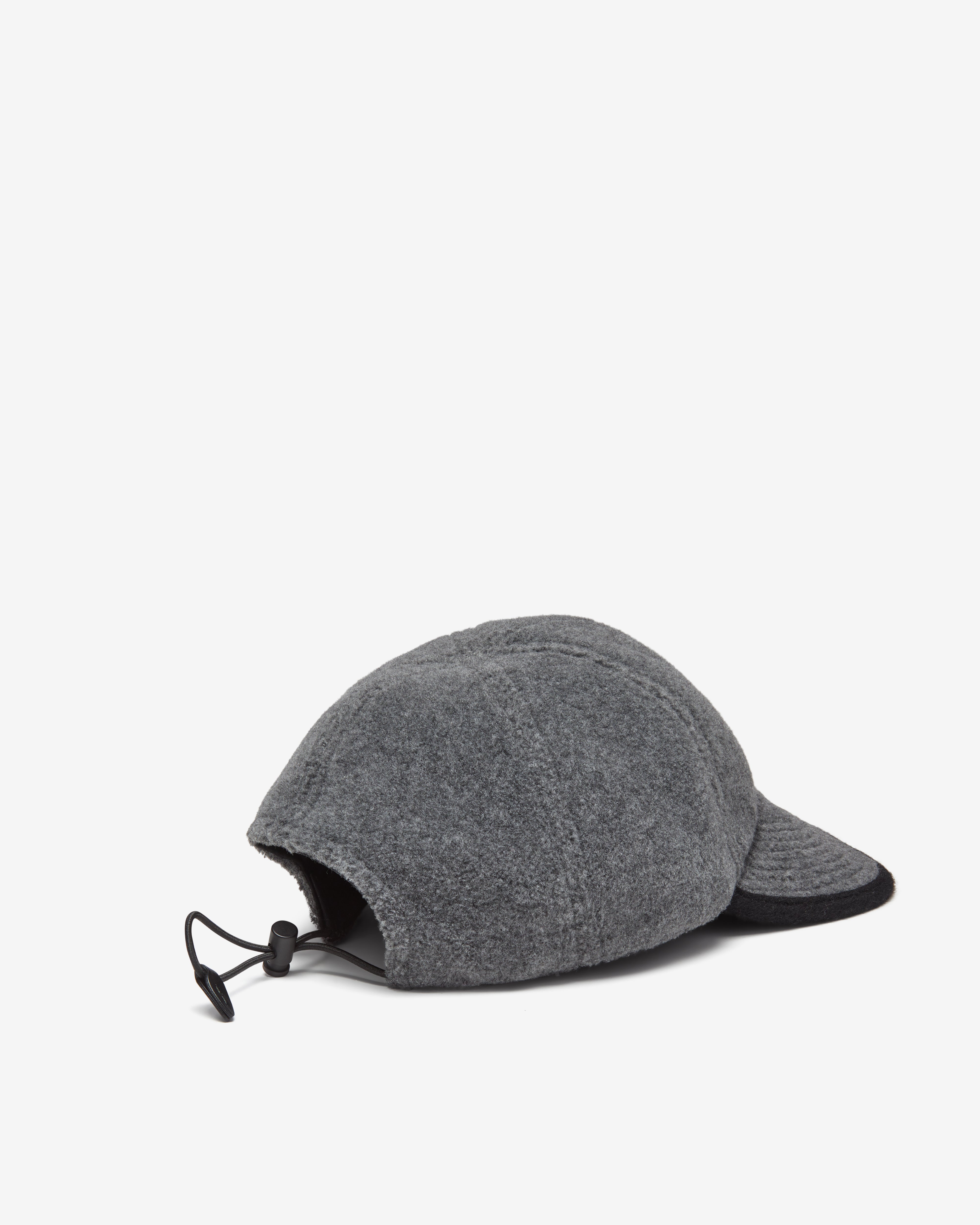 Miu Miu: Men's Fleece Baseball Cap (Grey) | DSMNY E-SHOP