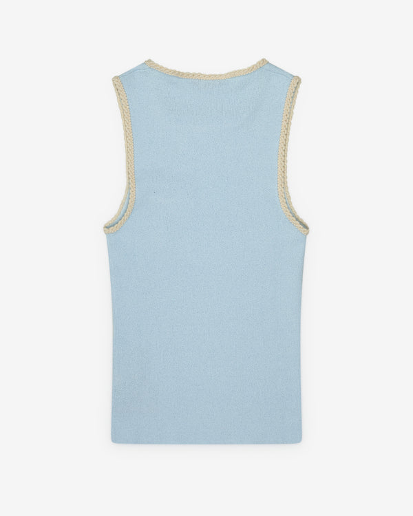 Prada - Men's Tank Top - (Blue)