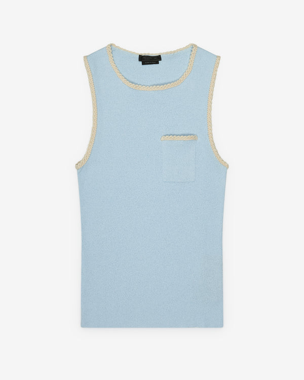 Prada - Men's Tank Top - (Blue)