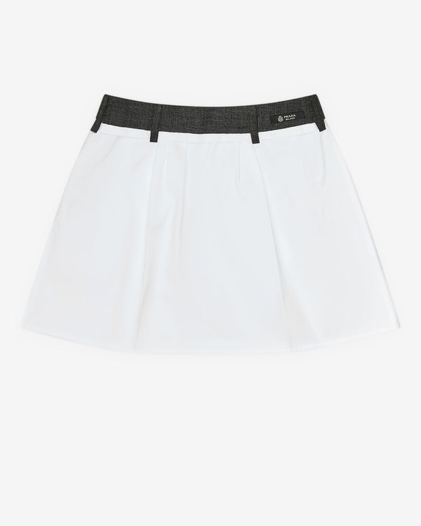 Prada - Women's Mini Skirt - (White)